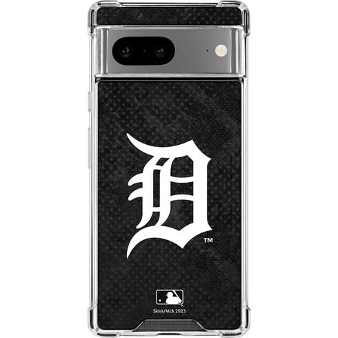 MLB Detroit Tigers Dark Wash Google Pixel 8a Clear Case